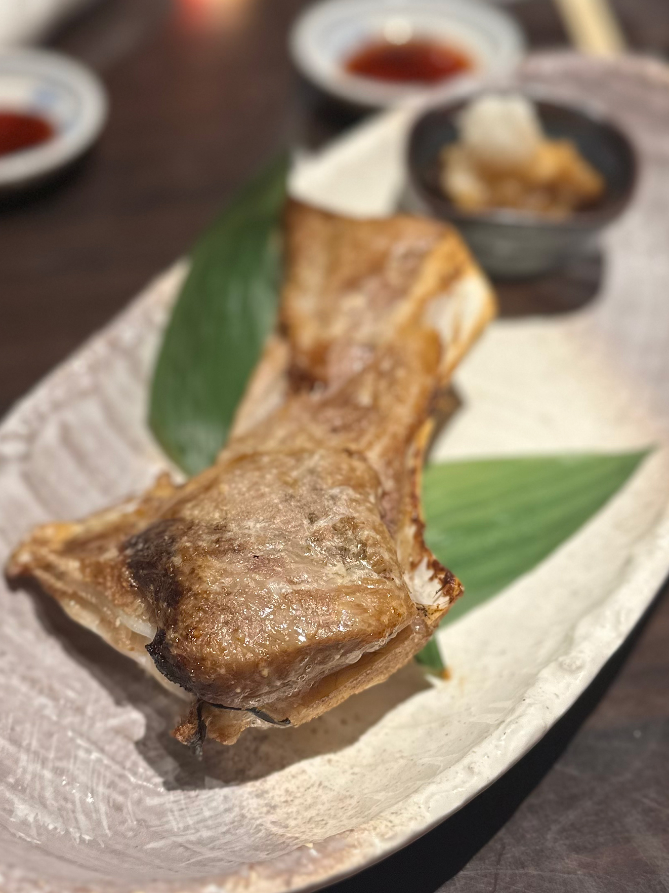 立川旬菜炭焼玉河のマグロのカマ