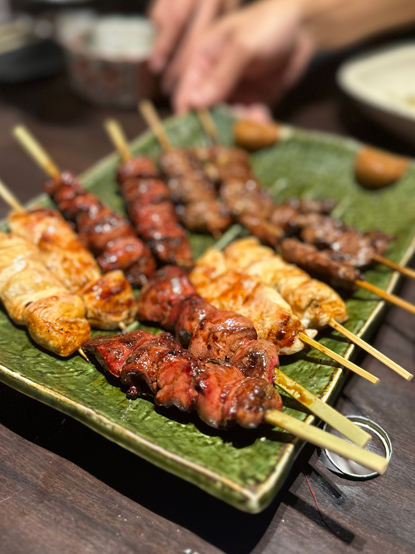 立川旬菜炭焼玉河の焼鳥盛り合わせ